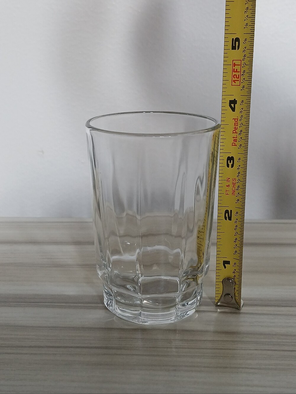 Vintage Clear Glass Juice Glasses Cups Set of 4 - Picture 15 of 15